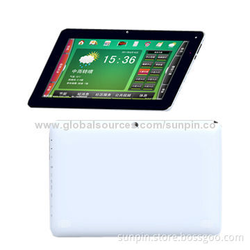 CPU Cortex-A9 Dual Core 1.6GHZ AMLOGIC8726-Mx 10.1-inch Android Tablet PC
